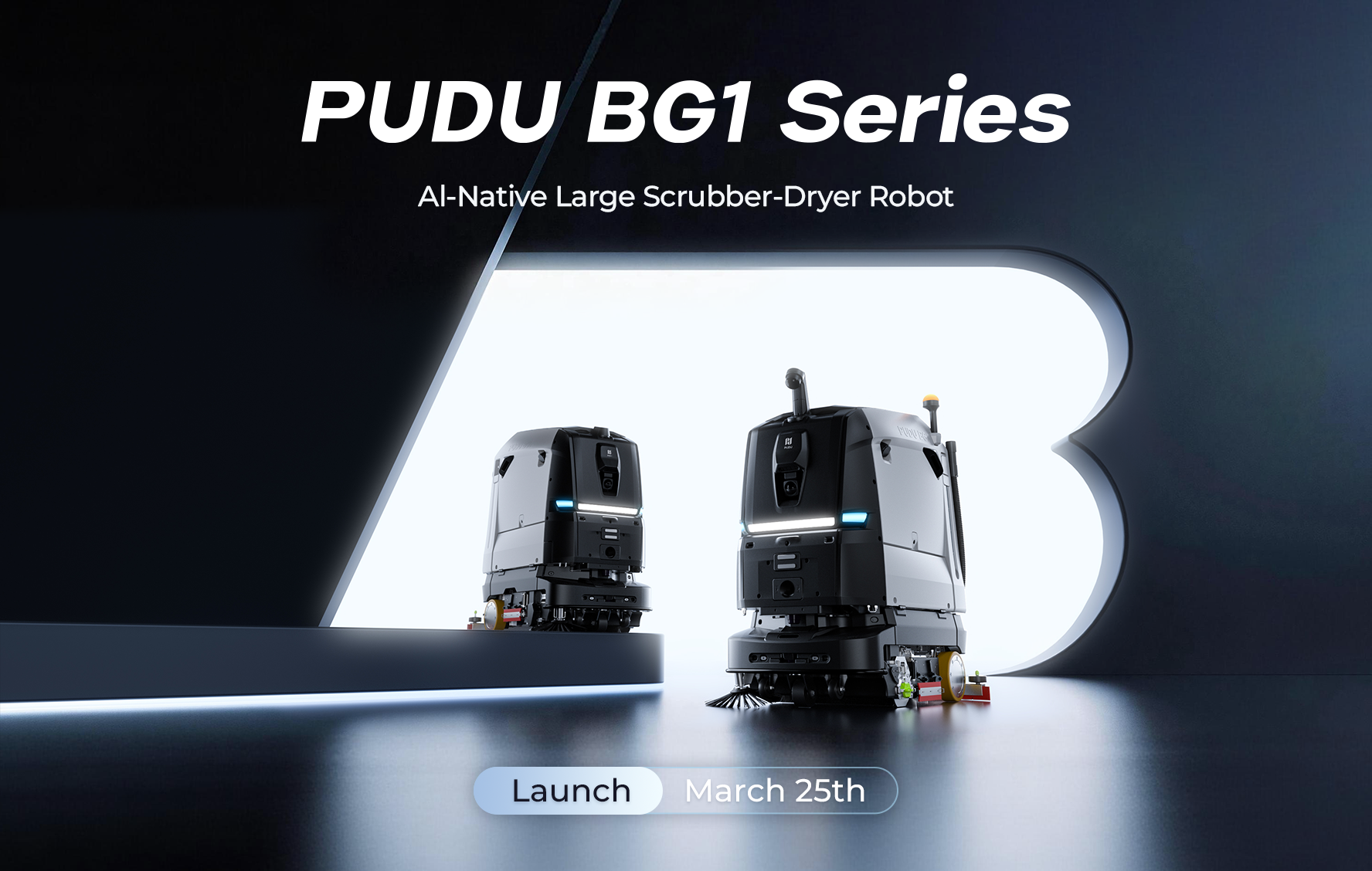 Pudu Robotics Unveils PUDU BG1 Series: Defining the AI-Native Era of Large-Scale Cleaning