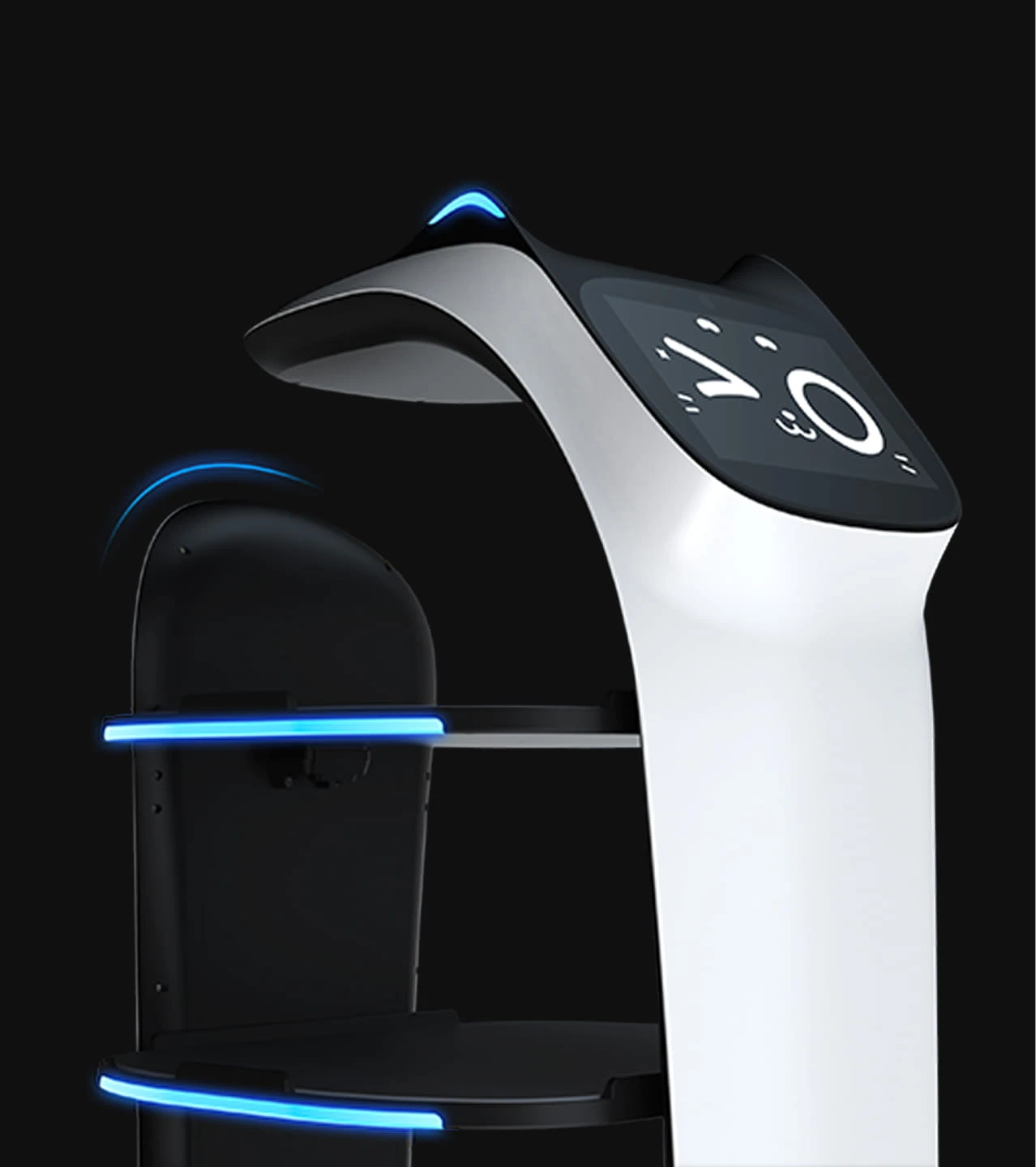 BellaBot smart cat expressions display