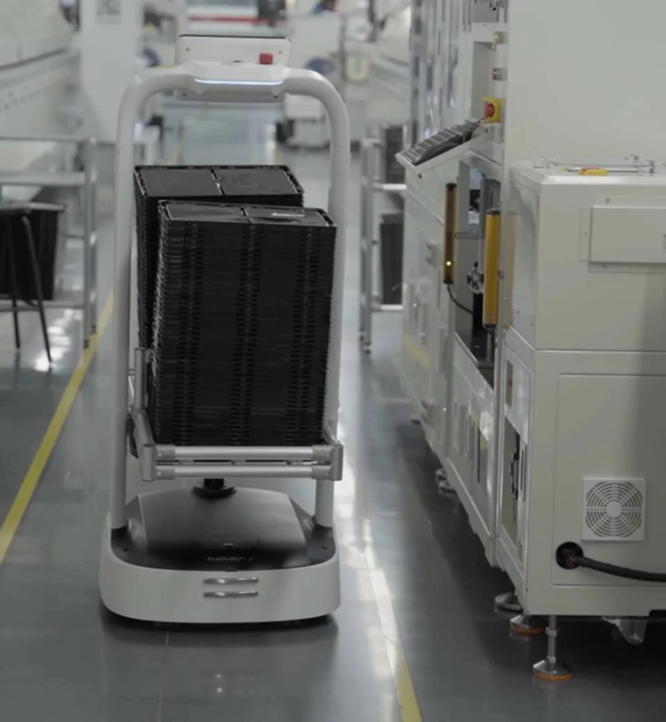 PuduBot Line Side Delivery