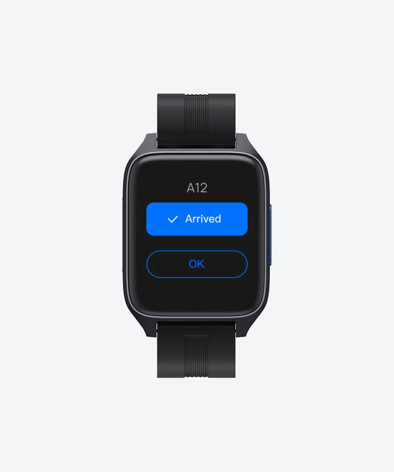 4G watch remote caller for BellaBot fleet