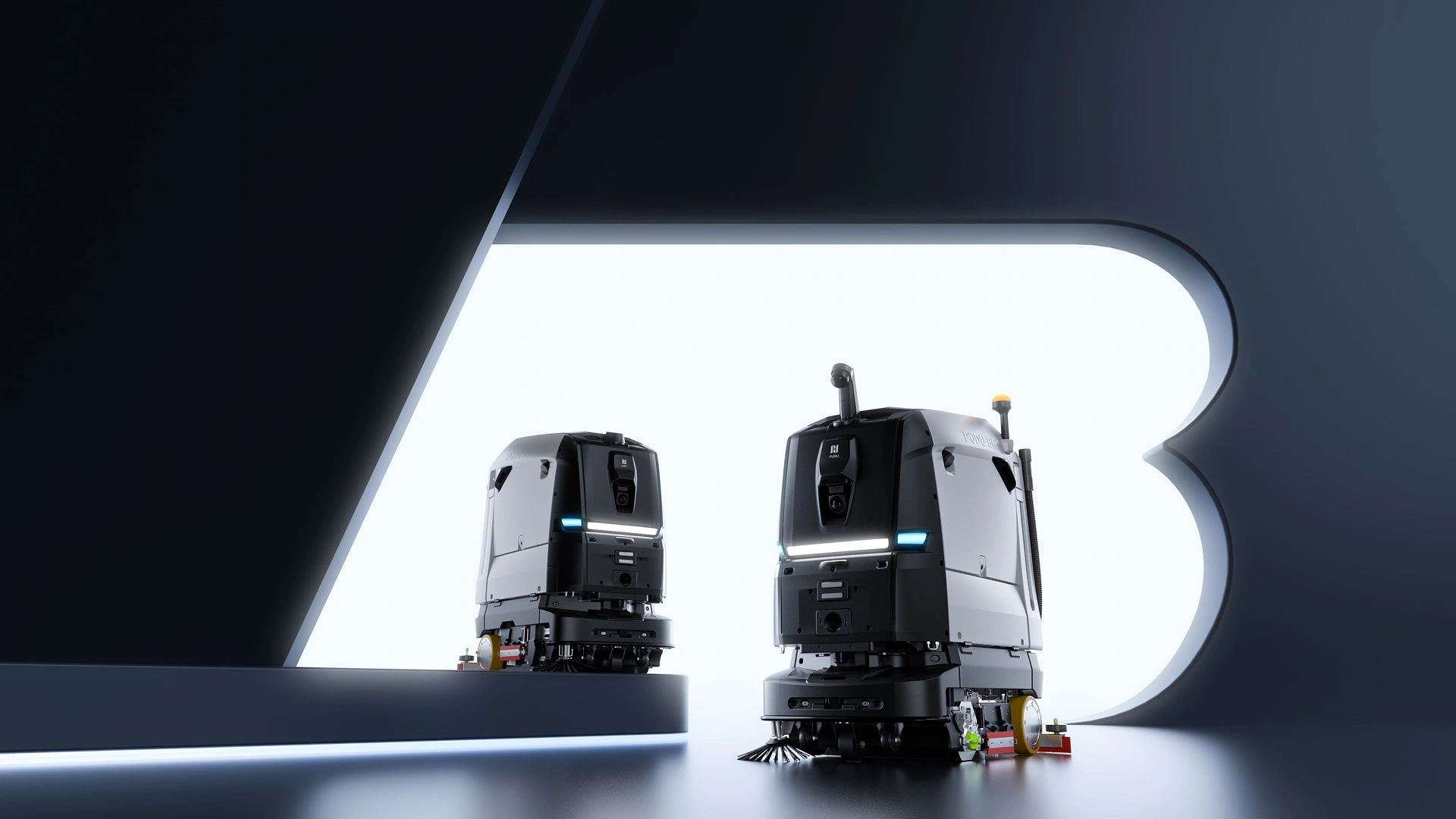 Pudu BG1 Pro Otonom Zemin Yıkama Robotu