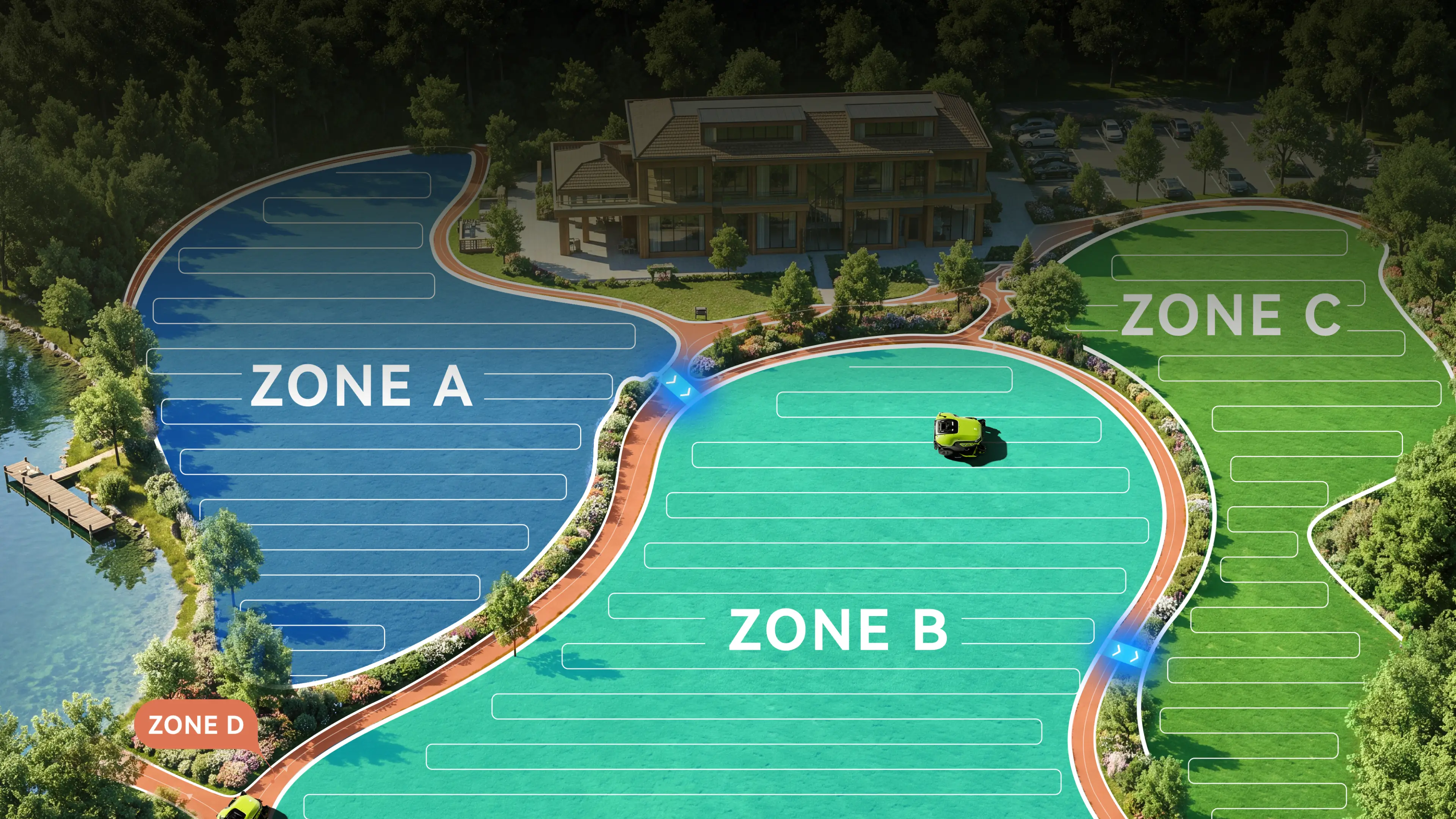 Autonomous Cross-Zone Transit