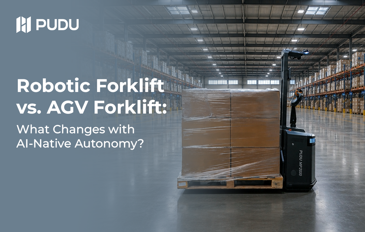 Robotic Forklift vs. AGV Forklift: What Changes with AI-Native Autonomy?