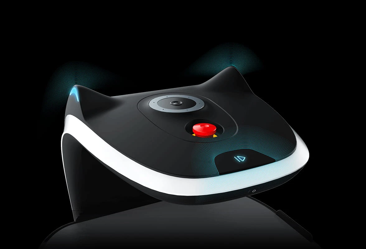 BellaBot light interaction status indication