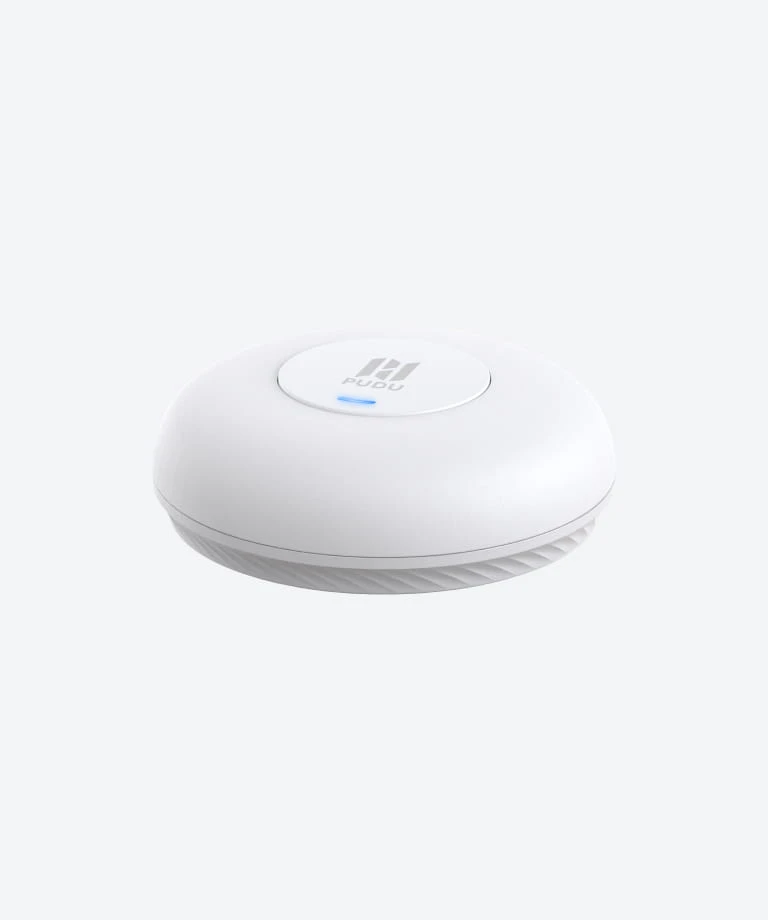 Push button caller device for BellaBot