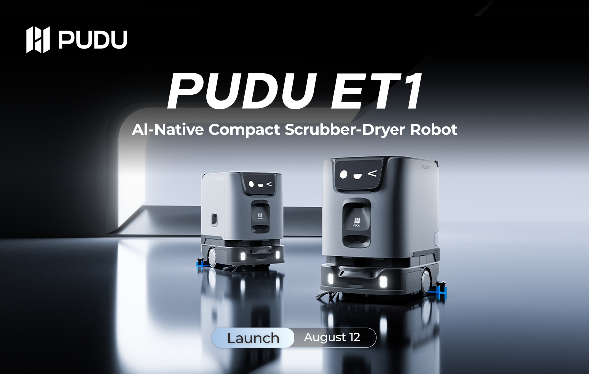 Pudu Robotics Launches PUDU ET1, an AI-Native Compact Scrubber-Dryer Robot for Small Commercial Spaces