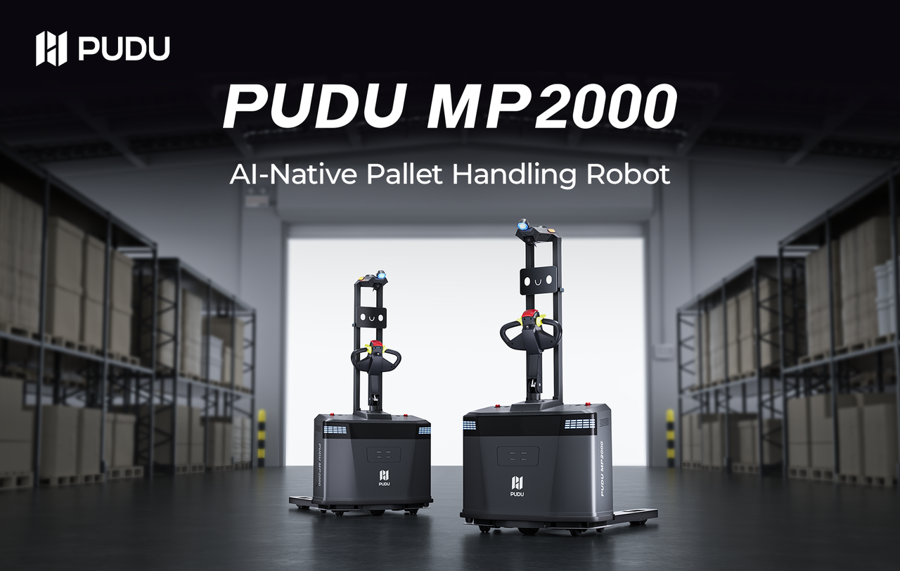Pudu Robotics Launches PUDU MP2000, an AI-Native Pallet Handling Robot, to Simplify Autonomous Pallet Handling for Industrial Logistics