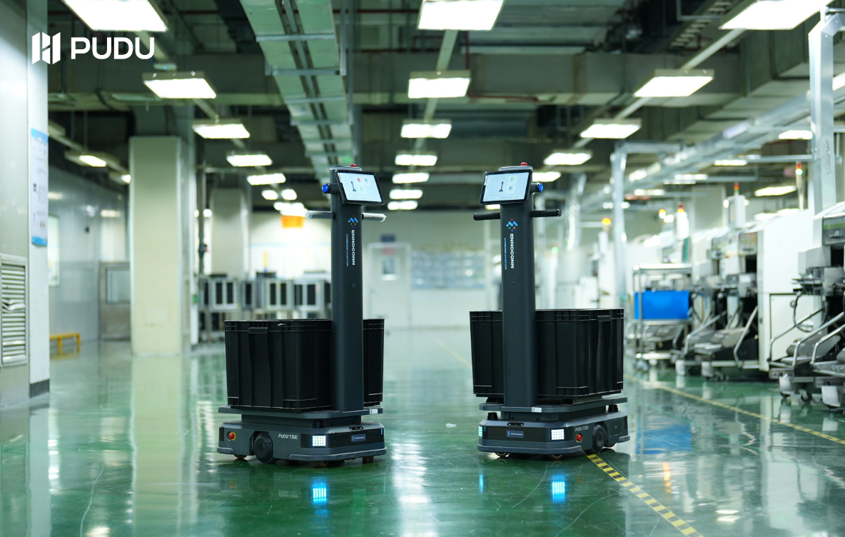 Smart Factory's Backbone: How PUDU T300 AMR Powers Ennoconn Technologies' End-to-End EMS Logistics