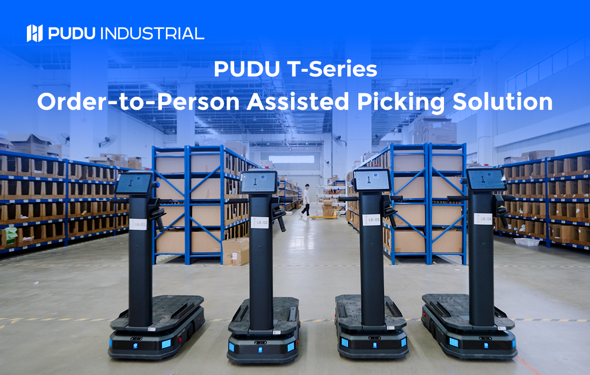 Pudu Order-to-Person (O2P) Solution: Keep Warehouse Peaks Under Control
