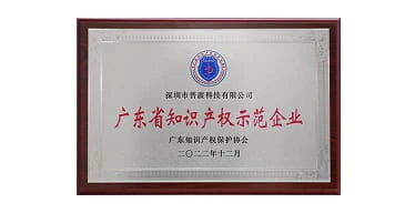 广东省知识产权示范企业