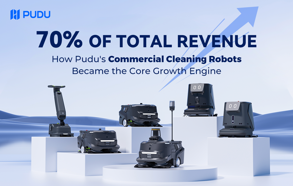 70% of Total Revenue: How Pudu's Commercial Cleaning Robots Became the Core Growth Engine