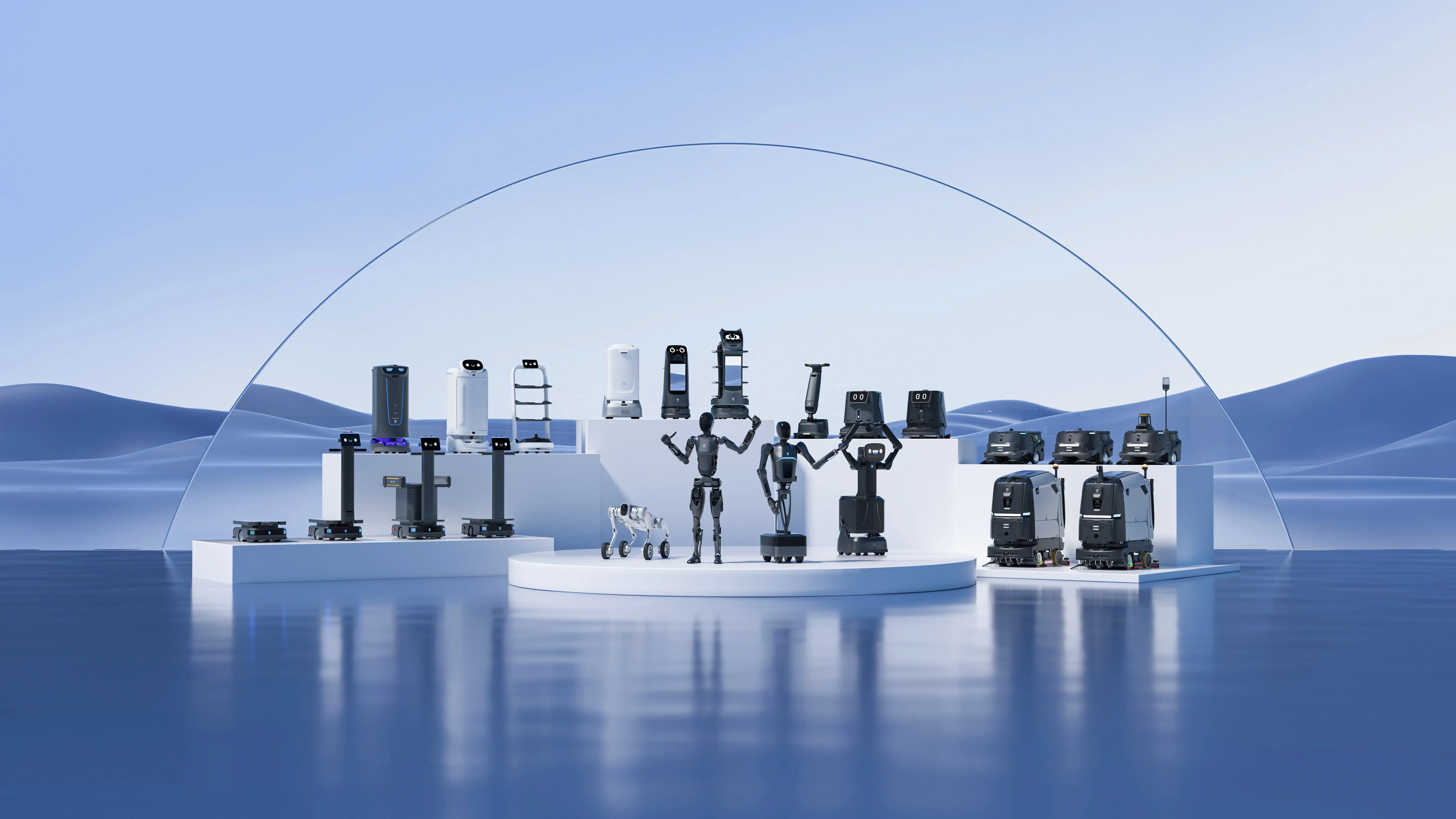 Pudu Robotics｜業務用清掃、サービス配送、産業配送、ヒューマノイド