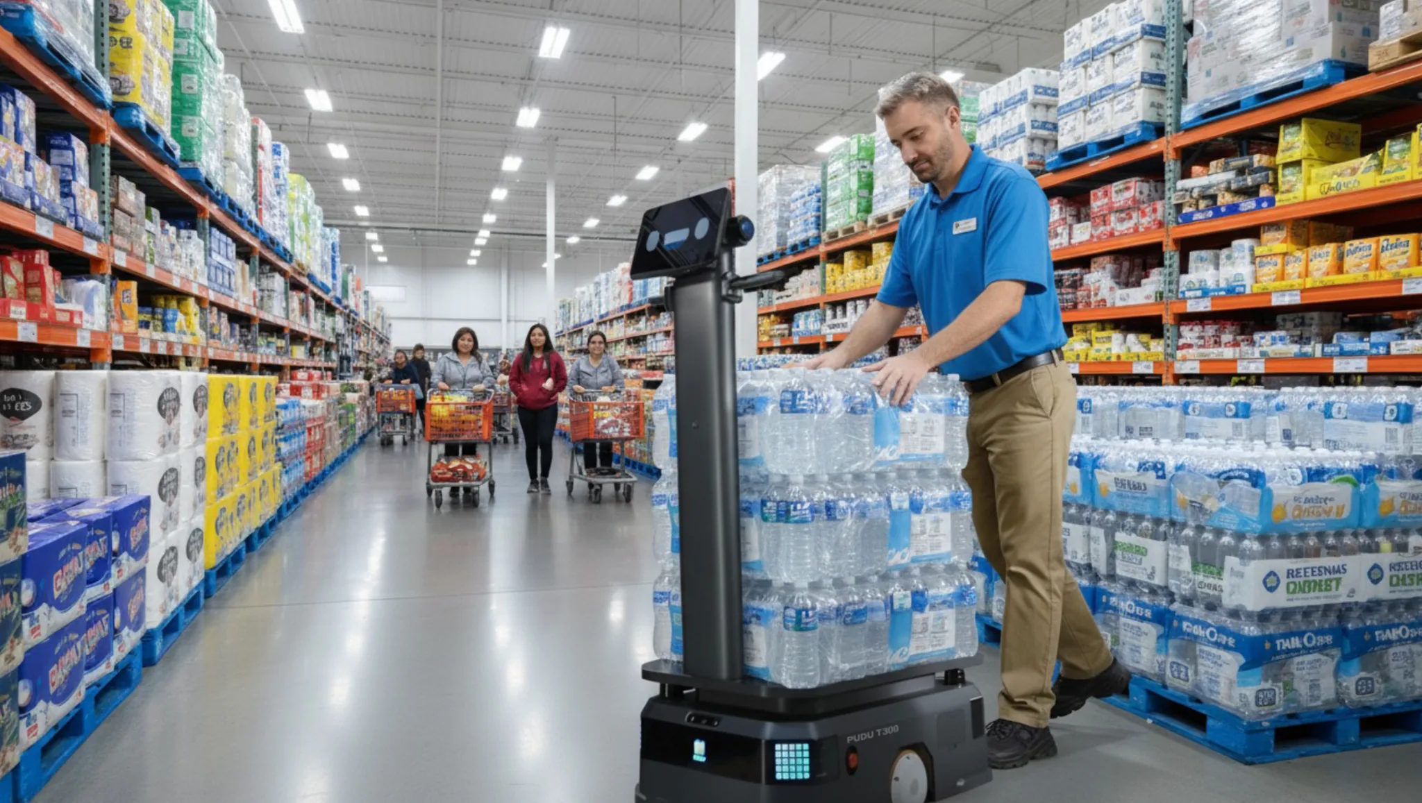 Restocking Robots Retail Automation for Inventory Management & Customer Experience | PUDU ...